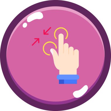 parmak hareketi dokunmatik simgesi