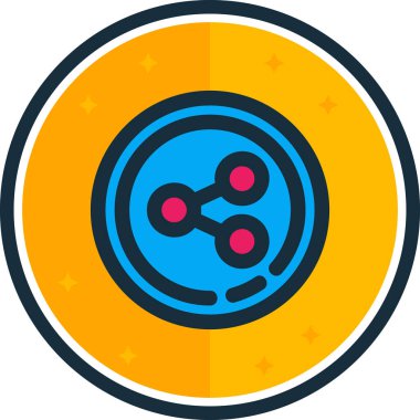 hedef simge vektör illüstrasyonu