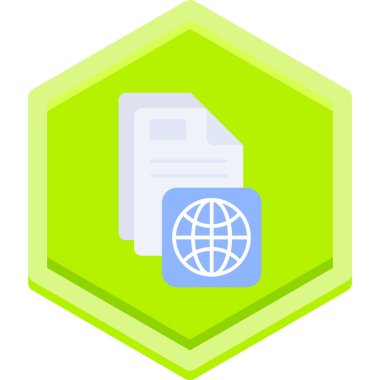 veri depolama renk vektörü simgesi düzenlenebilir