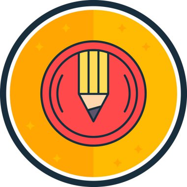 Seo simgesinin vektör illüstrasyonu