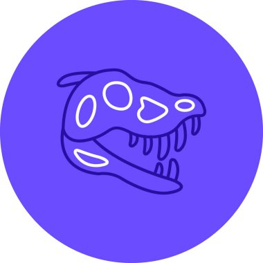 Çizgi film simgesinin vektör çizimi