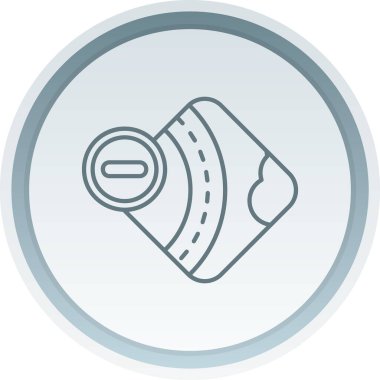 Kamera simgesinin vektör illüstrasyonu