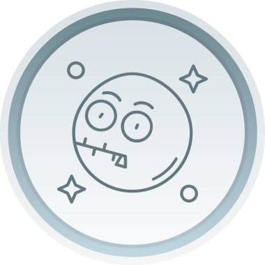 Kişisel ve ticari kullanım için vektör Cadılar Bayramı simgesi.