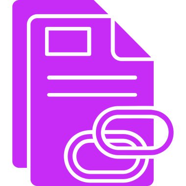 Dosya. Web simgesi basit illüstrasyon