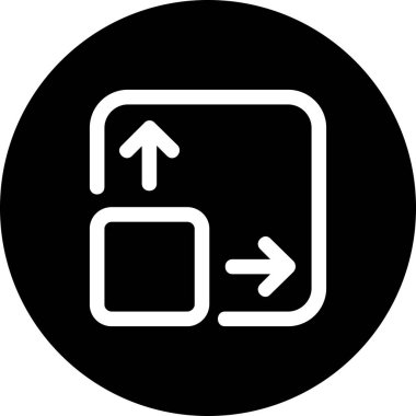 ok simgesinin vektör illüstrasyonu