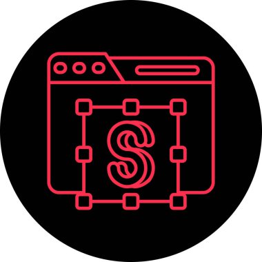 Nakit. Web simgesi basit illüstrasyon