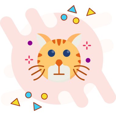 Çizgi film kedisi suratı..