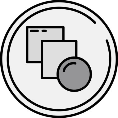 Kamera simgesi, vektör illüstrasyonu