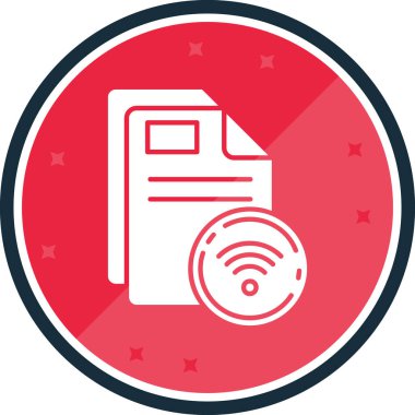 bonus ile kredi makinesi düz yuvarlak vektör simgesi