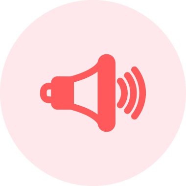 Hoparlörün vektör çizimi