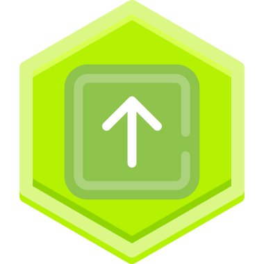 ok simgesi vektör illüstrasyonu