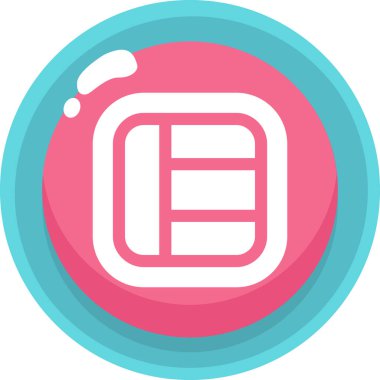 Modern b 'nin vektör illüstrasyonu eksik simgesi