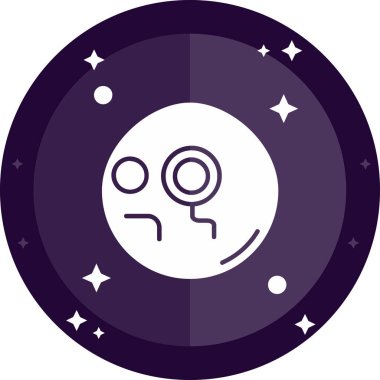 Modern simgenin vektör illüstrasyonu