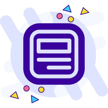 Kitap simgesinin vektör illüstrasyonu