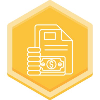 Modern simgenin vektör illüstrasyonu