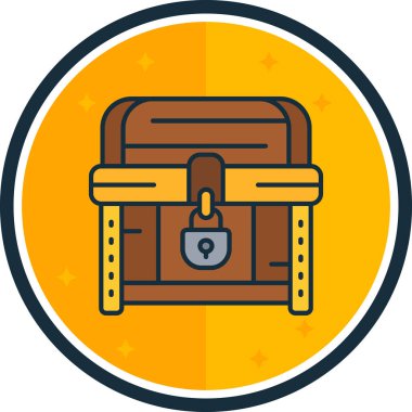 Sırt çantası. Web simgesi basit illüstrasyon