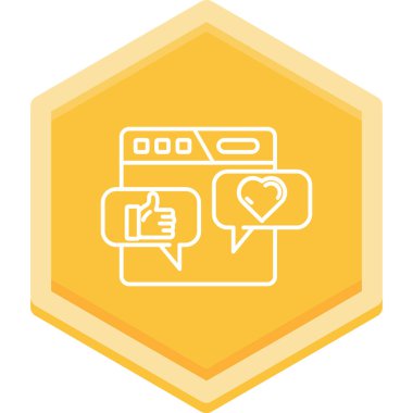 İnternet sohbeti. Basit resimleme