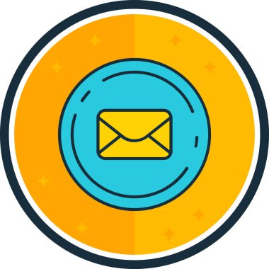 posta vektör simgesi modern basit tasarım