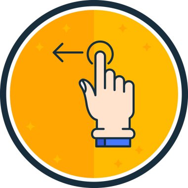 El hareketi parmak simgesi