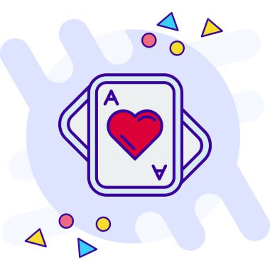 Poker kartı simgesi, özet biçimi