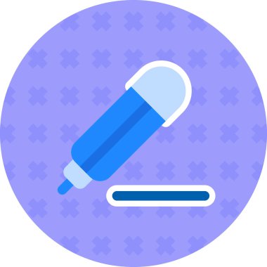 Tıbbi bir simgenin vektör illüstrasyonu