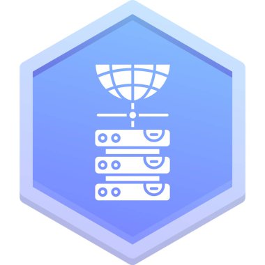 Ağ web simge vektör çizim