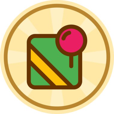 Modern b 'nin vektör illüstrasyonu eksik simgesi