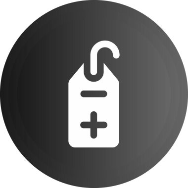 Modern b 'nin vektör illüstrasyonunda su ikonu yok