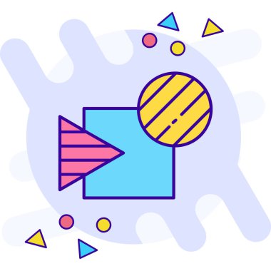 seo modern simgesinin vektör illüstrasyonu