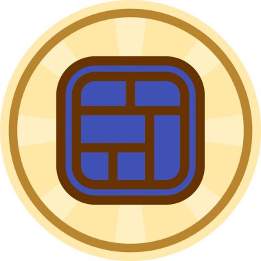 para simgesi, vektör illüstrasyonu