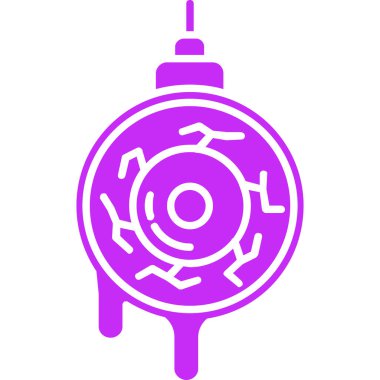 Bomba. Web simgesi basit illüstrasyon