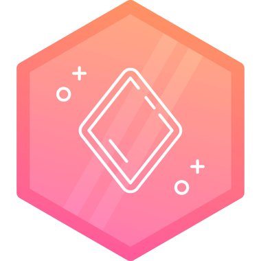 Modern bir yıldızın vektör çizimi