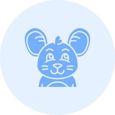 Hayvan tavşan. Basit resimleme