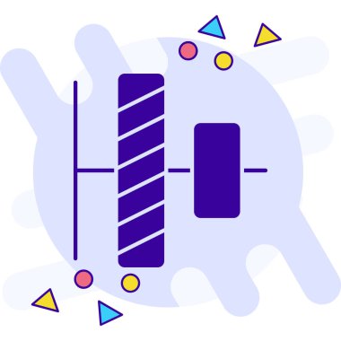 Ağ simgesi. vektör illüstrasyonu