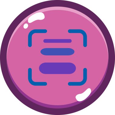 Bir kahve makinesinin çizgi film ikonunun vektör çizimi