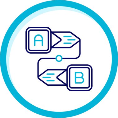 seo modern simgesinin vektör illüstrasyonu