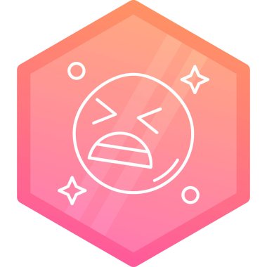 renk çizgisi yangın alarmı simgesi beyaz arkaplanda izole edildi. Ateş kontrolü. Yangın tehlikesi ikonu. Değişken rastgele dinamik şekiller. vektör illüstrasyonu