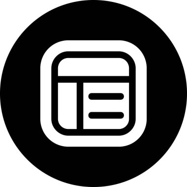 b b simgesinin vektör illüstrasyonu