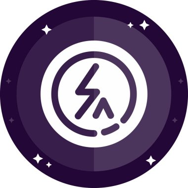 Bir simgenin vektör illüstrasyonu