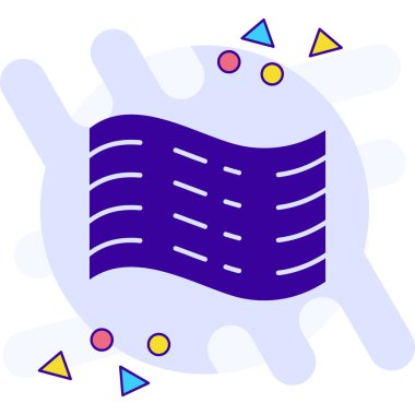 Web simgesi, vektör illüstrasyonu