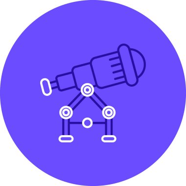 Robot simgesinin vektör illüstrasyonu