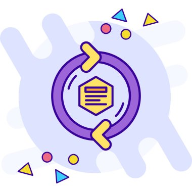 kitap öğrenme rengi simgesi