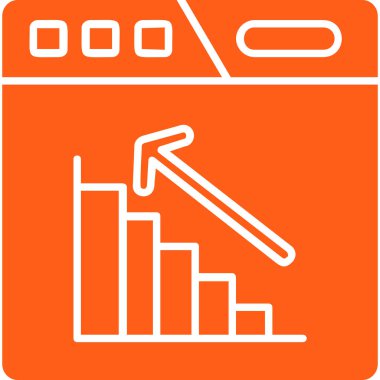 Modern bir simgenin vektör illüstrasyonu