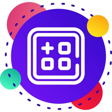 Beyaz arka planda izole edilmiş renkli ilaç hapları ve tablet ikonu. İlaç, eczane, eczane için ilaç. Gradyan daire şekilleri. vektör illüstrasyonu