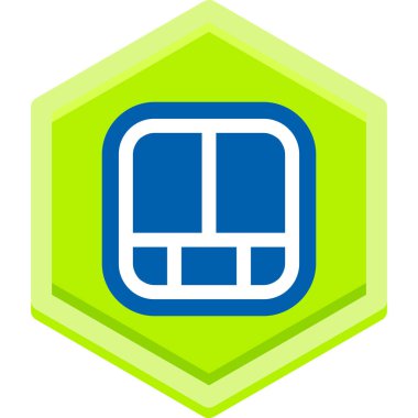 vektör çizim tek izole pil simgesi