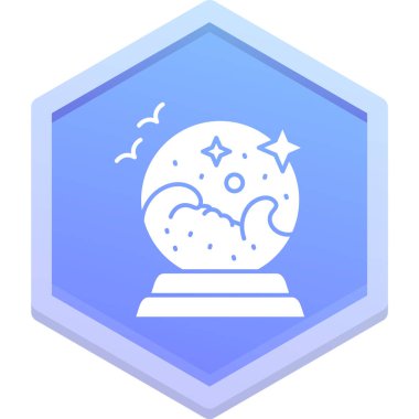 Dünyanın modern simgesinin vektör illüstrasyonu