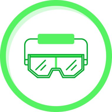 Modern bir simgenin vektör illüstrasyonu