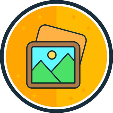 Harita konumu vektör simgesi