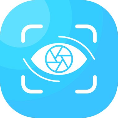 Gözün vektör çizimi