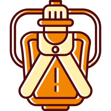 fener feneri simgesi, vektör illüstrasyonu